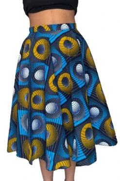 Colorful Black - Jupe Midi Wax - Optical Vibes -Shea Moisture Boutique 13 7a34a1d1 871b 4b80 bbee b34a9367848d