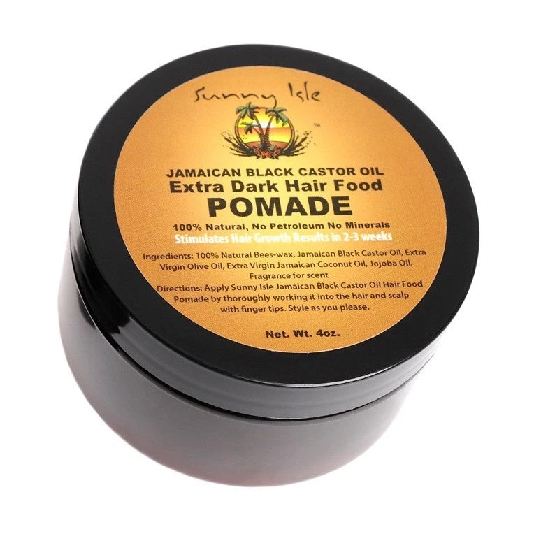 Jamaican Black Castor Oil - Sunny Isle - Extra Dark Hair Food Pomade 3 Jamaican Black Castor Oil - Sunny Isle - Extra Dark Hair Food Pomade