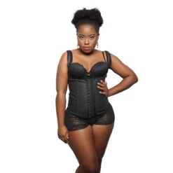 Body Shaper - Veste Gainante En Latex (4017) -Shea Moisture Boutique 5
