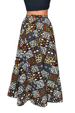 Colorful Black - Jupe Longue Wax - Tribale Urbaine -Shea Moisture Boutique 6 8c82526b 4db7 46c7 a867 bc80cf16d732