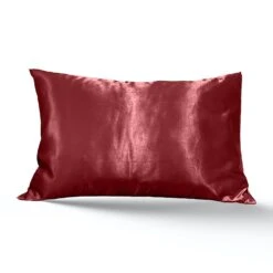 Colorful Black - Taie D'Oreiller En Satin - Rectangle (50 X 70cm) -Shea Moisture Boutique TAIE BORDEAUX