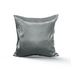 Colorful Black - Taie D'Oreiller En Satin - Carrée (65 X 65cm) -Shea Moisture Boutique TAIE GRISE