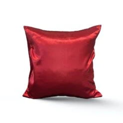 Colorful Black - Taie D'Oreiller En Satin - Carrée (65 X 65cm) -Shea Moisture Boutique TAIE ROUGE