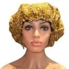 Colorful Black - Bonnet De Nuit - Satin Et Wax (ajustable) -Shea Moisture Boutique bonnet nuit satin wax modele 1