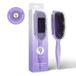 Bounce Curl - Brosse Coiffante - VOLUME EdgeLift Brush -Shea Moisture Boutique bounce curl volume purple