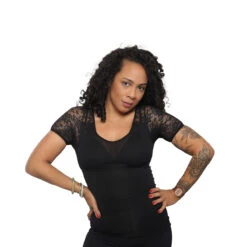 Body Shaper- Débardeur Gainant Avec Dentelle (114)