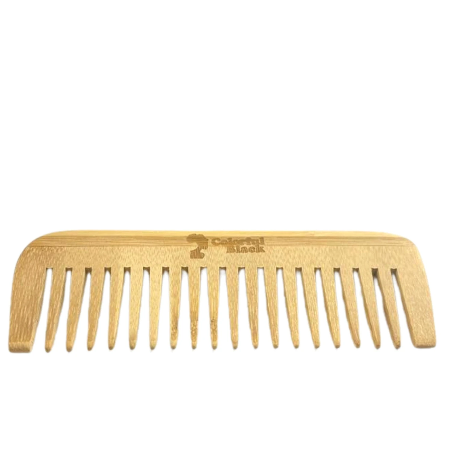 Colorful Black - Peigne à Dents Larges En Bois 4 Colorful Black - Peigne à Dents Larges En Bois – Image 2