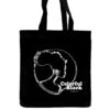 Colorful Black - Tote Bag -Shea Moisture Boutique colorful black tote bag 2022A 01