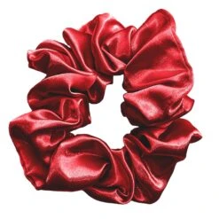 Colorful Black - Chouchou / Scrunchie En Satin - Taille Maxi (à L'unité) -Shea Moisture Boutique maxi chouchou bordeaux