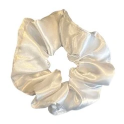 Colorful Black - Chouchou / Scrunchie En Satin - Taille Maxi (à L'unité) -Shea Moisture Boutique maxi chouchou ivoire