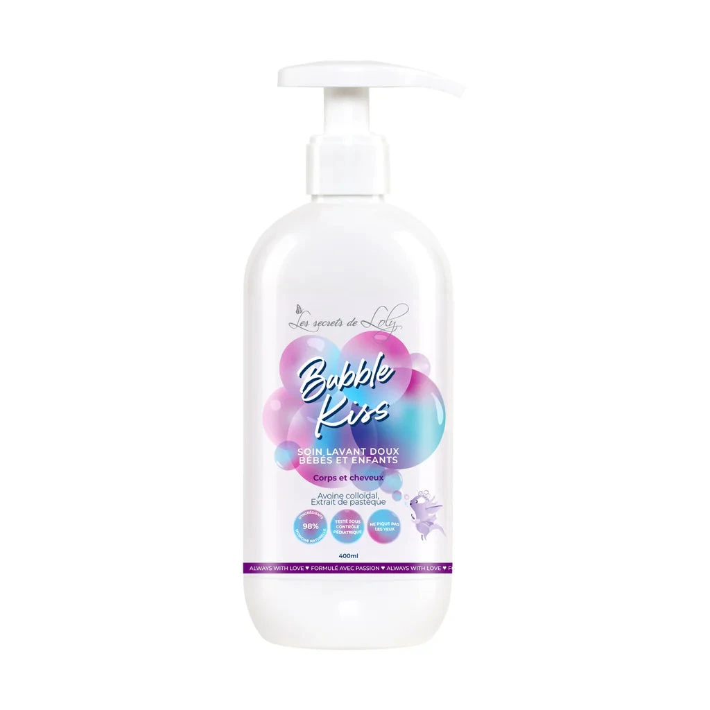 Les Secrets De Loly - Bubble Kiss (gel Lavant Cheveux / Corps Pour Enfant) 3 Les Secrets De Loly - Bubble Kiss (gel Lavant Cheveux / Corps Pour Enfant)