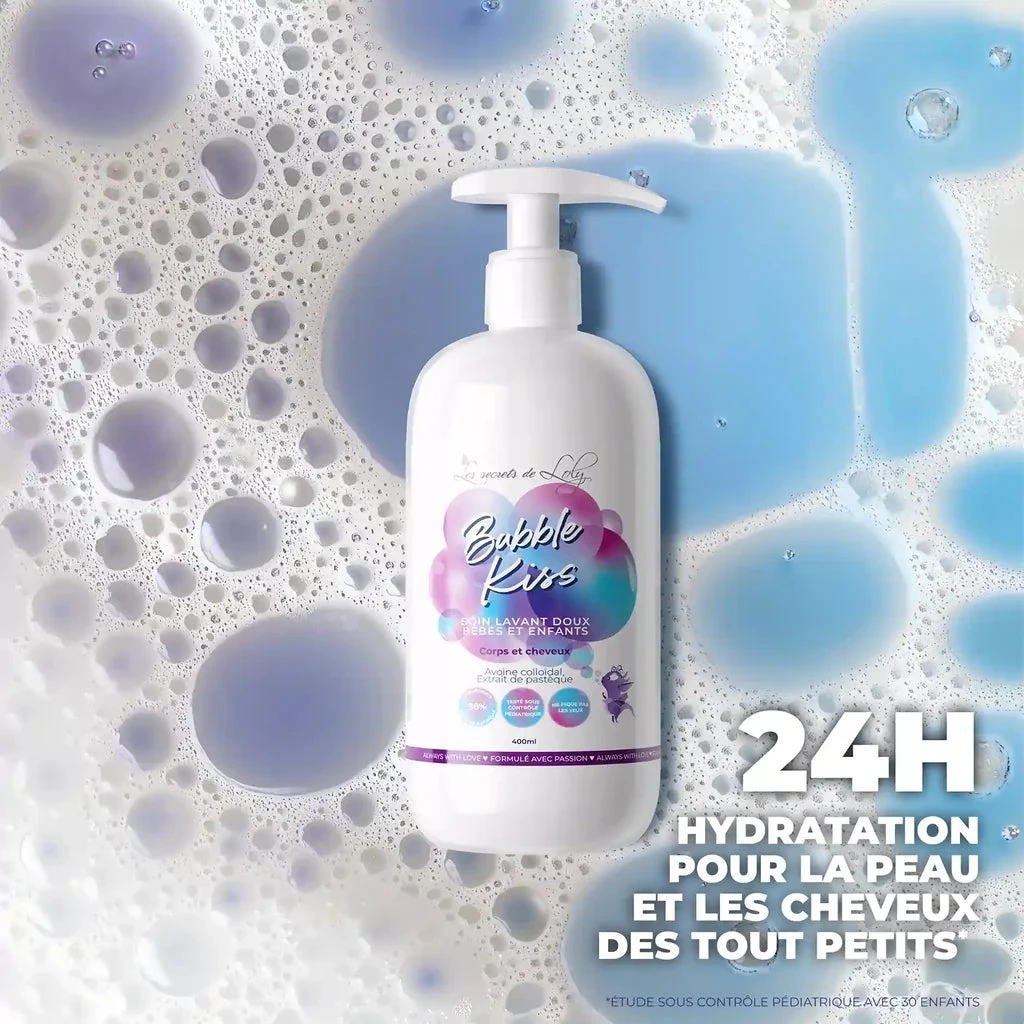 Les Secrets De Loly - Bubble Kiss (gel Lavant Cheveux / Corps Pour Enfant) 4 Les Secrets De Loly - Bubble Kiss (gel Lavant Cheveux / Corps Pour Enfant) – Image 2