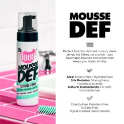 The Doux - Mousse Def Texture Foam (mousse Coiffante) -Shea Moisture Boutique the doux mousse def 04
